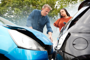 car accident victims in a crash and figuring out who's at fault in nevada at fault state