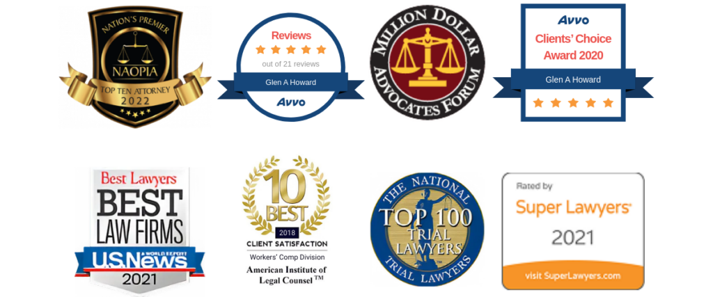 Howard Injury Law Awards | Award-Winning Personal Injury Lawyer Las Vegas
