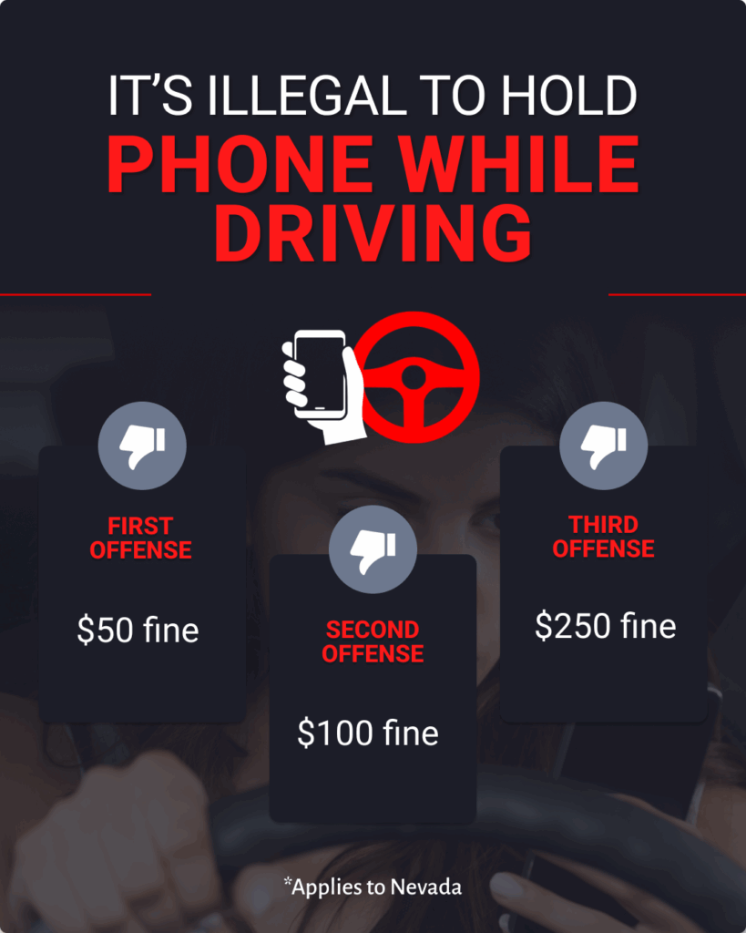 Illegal To Hold Phone While Driving In Nevada | Howard Injury Law