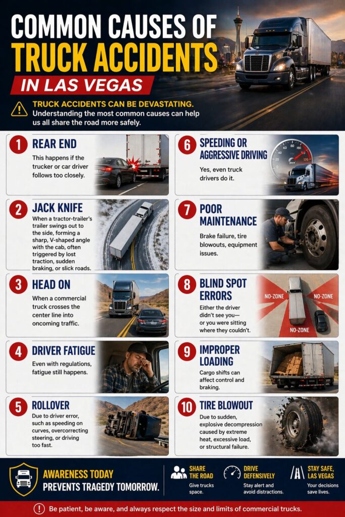 Common Causes of Truck Accidents | Howard Injury Law