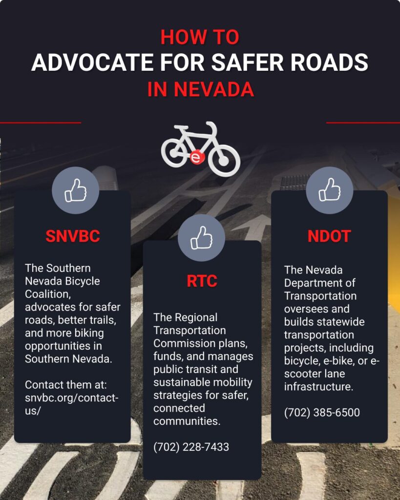 Safer e-bike roads in Las Vegas