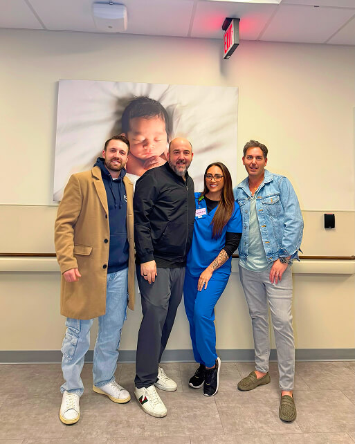 Vegas Brunch Boys + NICU Nurses Food Delivery at Henderson Hospital Las Vegas 1