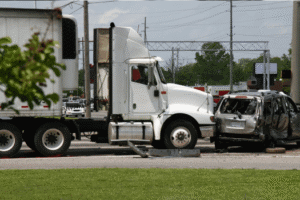 Rear-End Accident With a Commercial Vehicle in Las Vegas