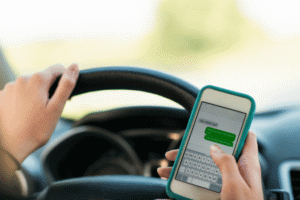 Distracted Driving Texter in Las Vegas